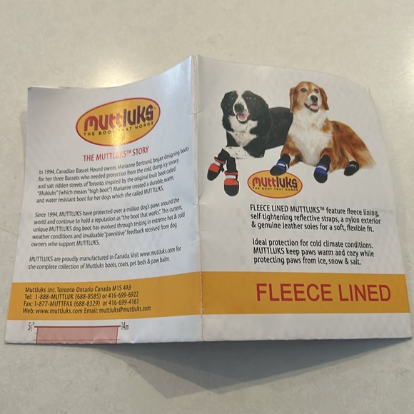 Muttluks. Size Medium. Brand new. Never been used. - Picture 4 of 5